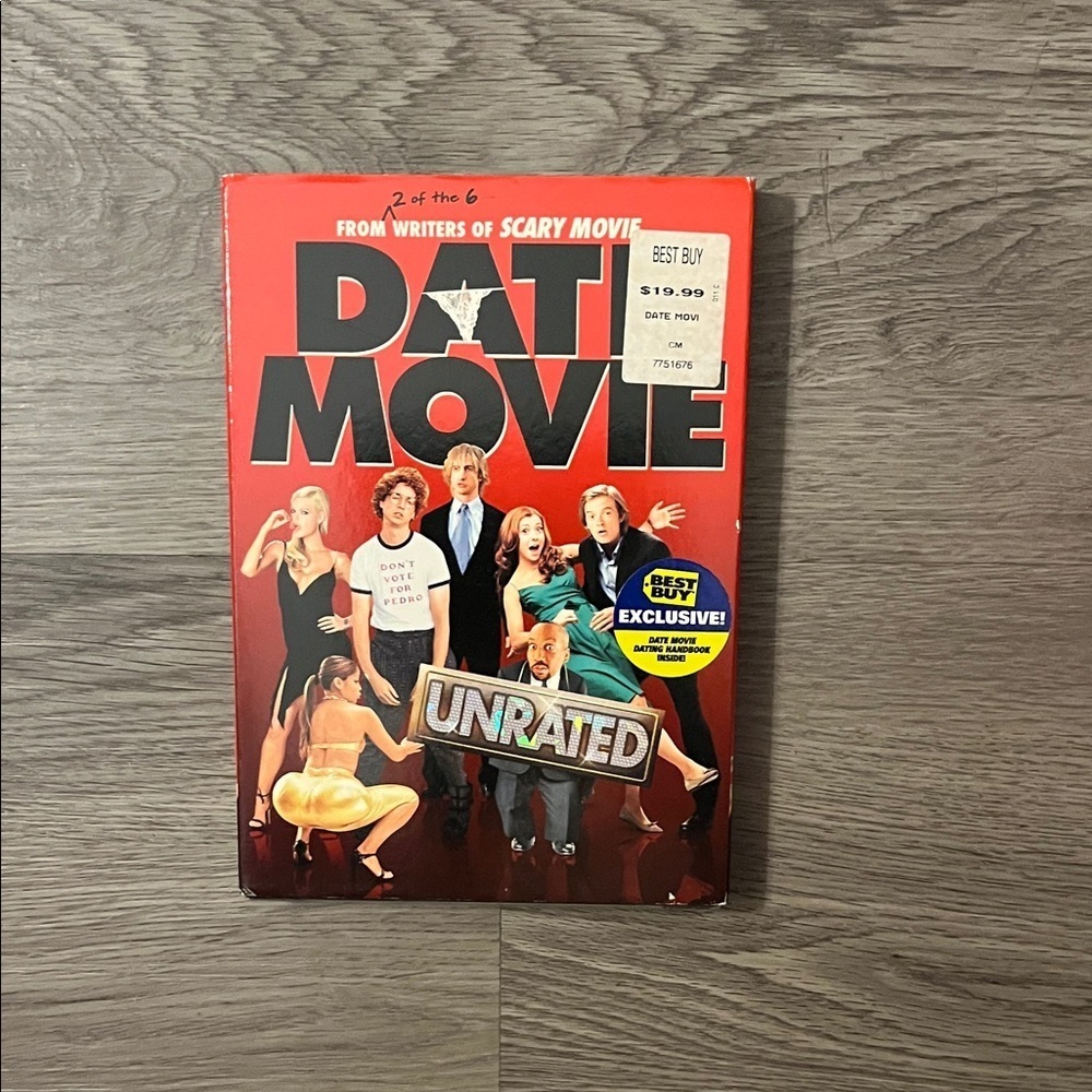 Red 'Date Movie' DVD